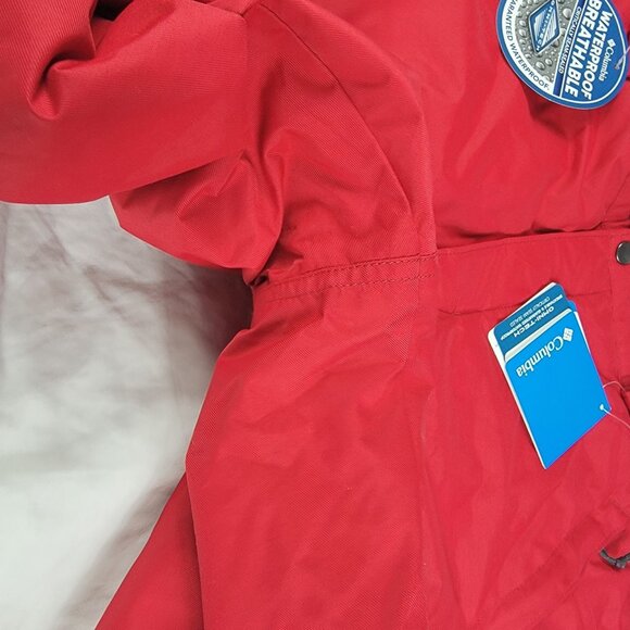 Columbia Omni Tech Bugaboo Mens Large Red Ski Pants Winter Snow Outdoors Camping - Picture 7 of 12